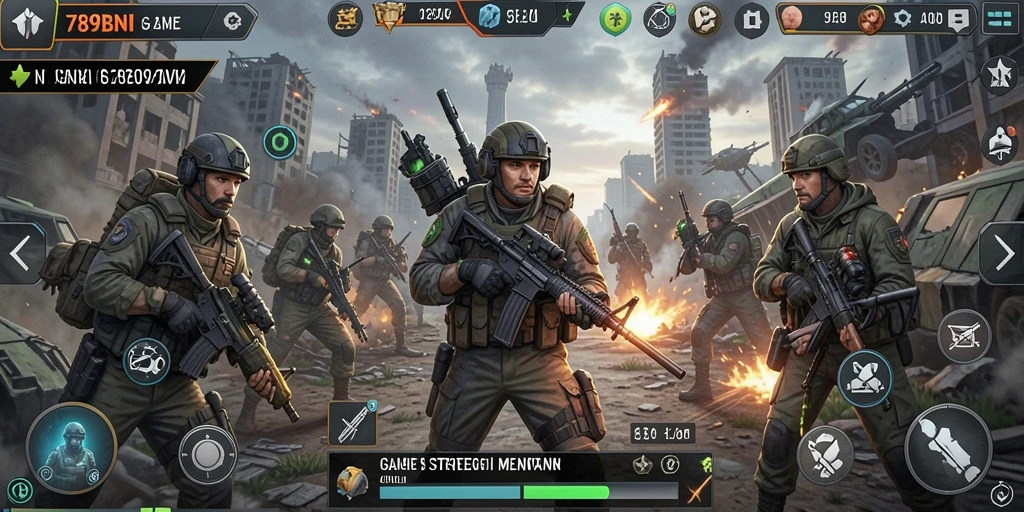 Tampilan gameplay <strong>789BNI</strong> yang strategis dan mendebarkan.