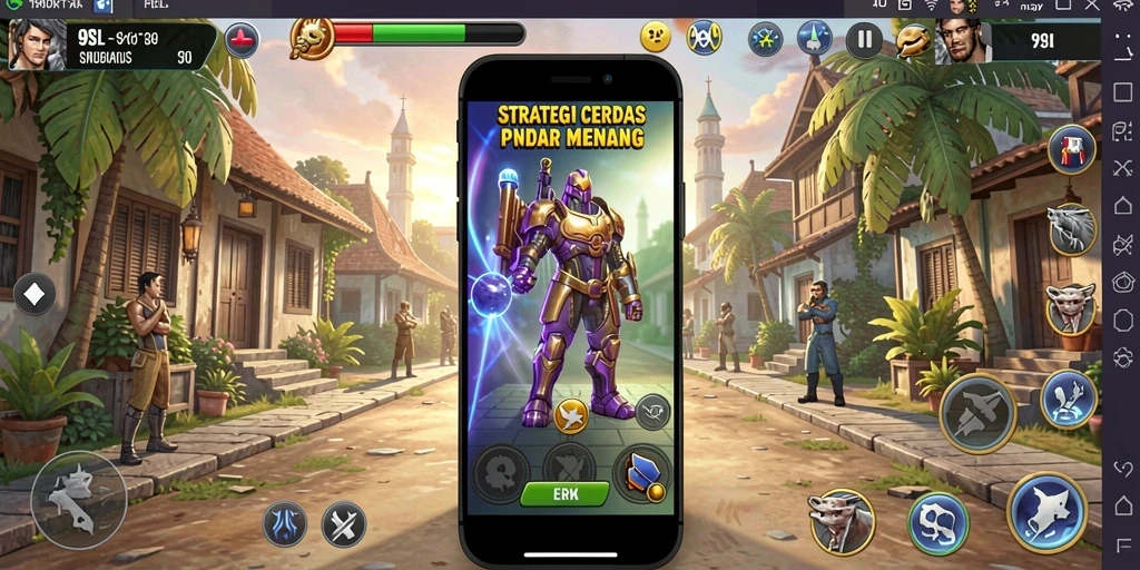 Tampilan gameplay 9SL yang penuh strategi dan menarik.