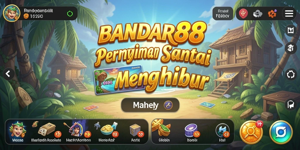 Tampilan gameplay <strong>BANDAR88</strong> yang menghibur dan santai.