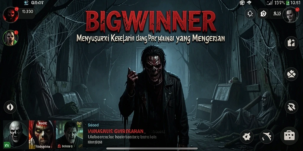 Tampilan menakutkan dalam permainan BIGWINNER yang penuh ketegangan.