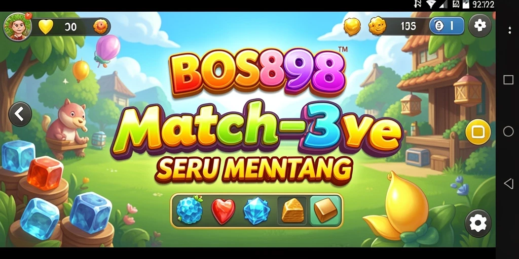 Tampilan menarik dari gameplay seru BOS898 yang penuh warna.