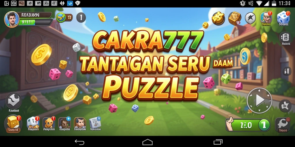 Tampilan gameplay CAKRA777 yang menantang dan seru.