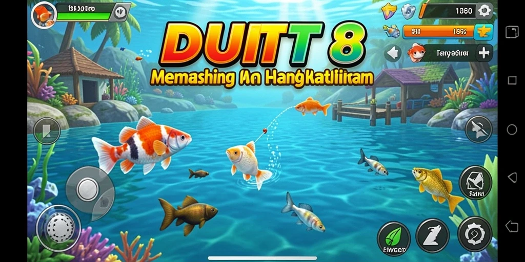 Tangkapan ikan yang spektakuler di DUIT8.