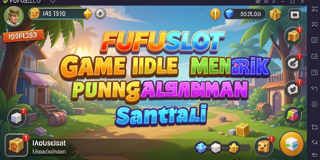 Screenshot FUFUSLOT menampilkan aksi gameplay Idle yang seru dan menarik.