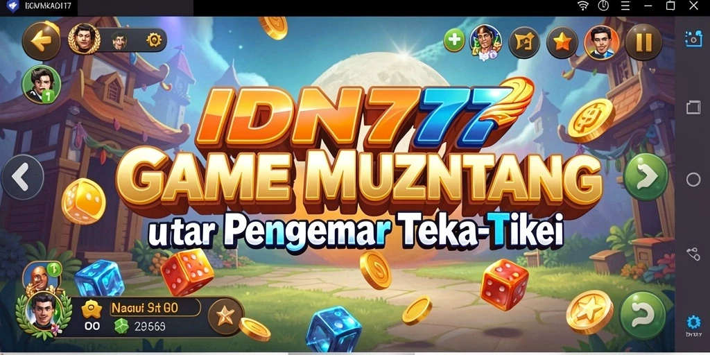 Gameplay seru dan menantang dari game Puzzle IDN777.