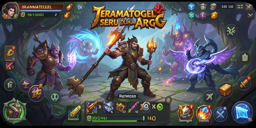 Gameplay menarik IRAMATOGEL dengan aksi ARPG yang menegangkan.