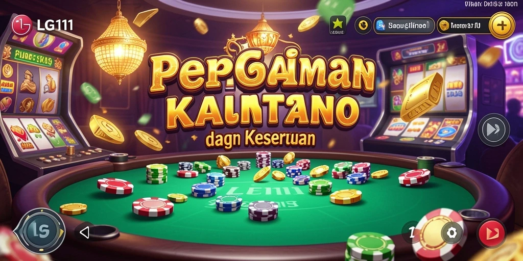 Screenshot menampilkan gameplay seru dari aplikasi Kasino LG111.
