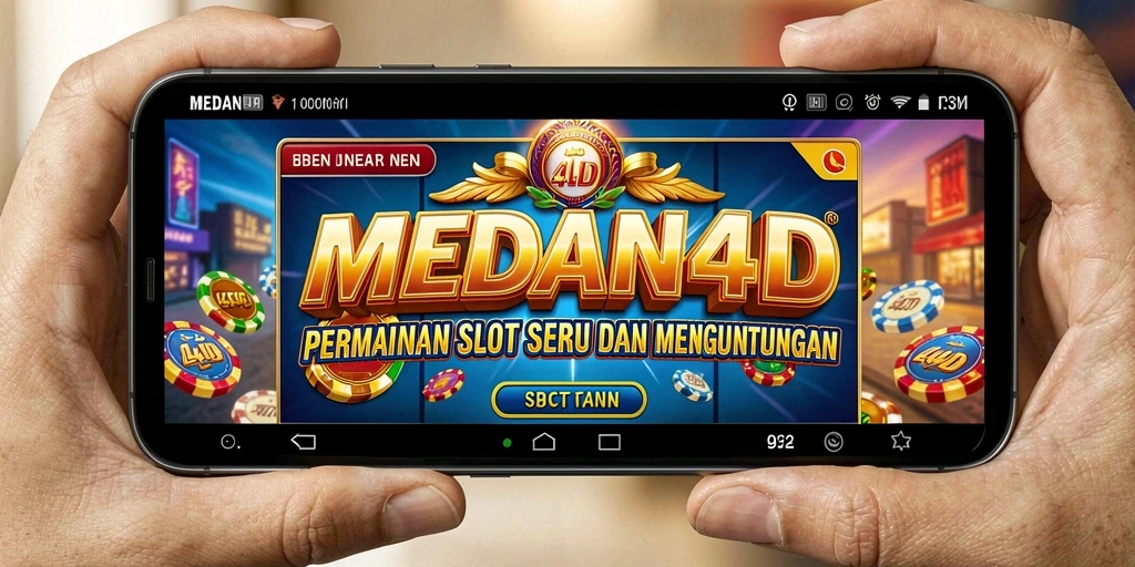 Screenshot utama MEDAN4D menampilkan gameplay Slot yang seru.