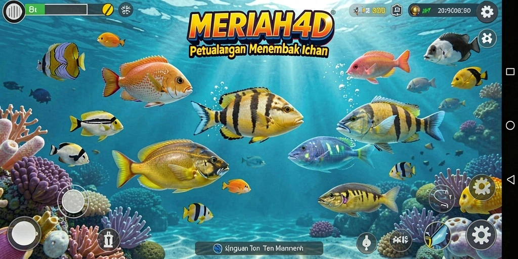 Gameplay seru Tembak Ikan di MERIAH4D.