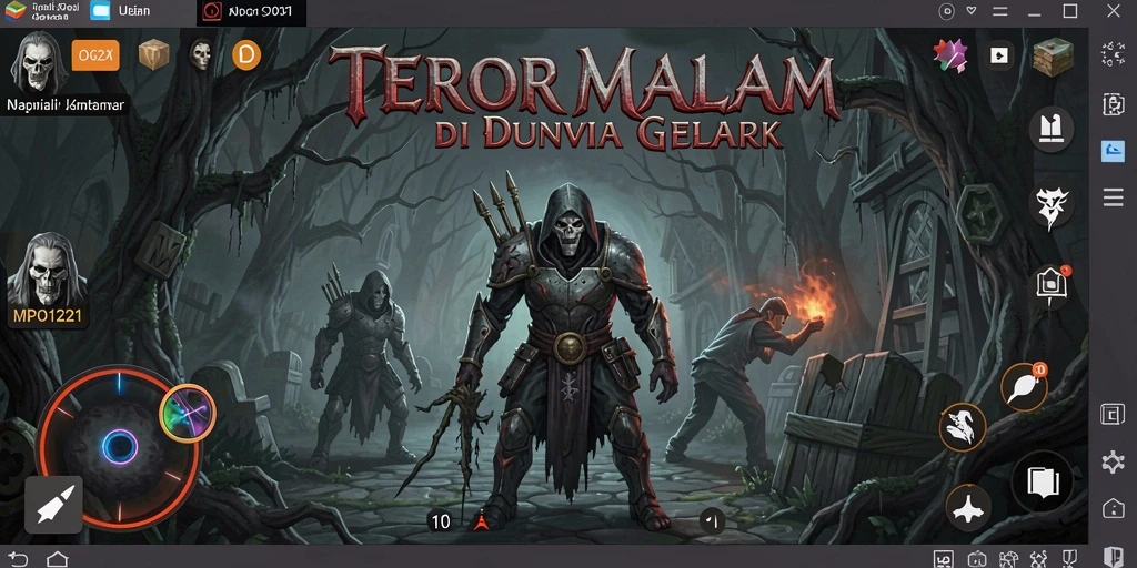 Tampilan gameplay MPO1221 yang mencekam dan penuh ketegangan.