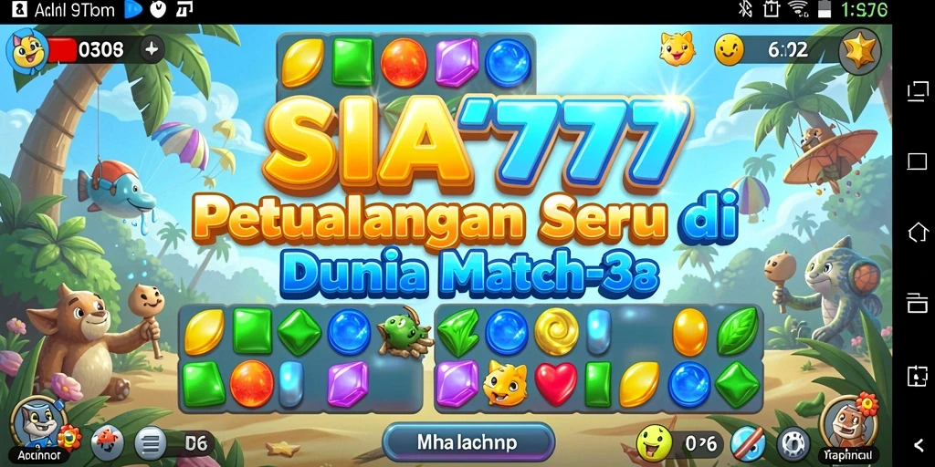 Tampilan gameplay SIA777 yang penuh warna dan mendebarkan.