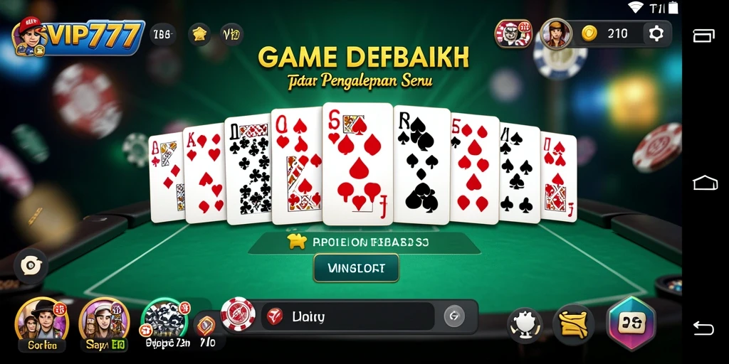 Tampilan seru gameplay Domino di SVIP777.